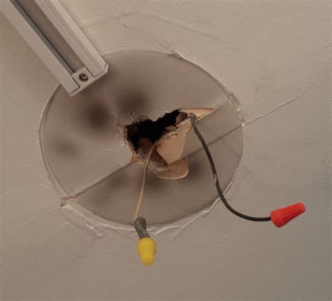 horizontal light junction box|light fixture with junction box.